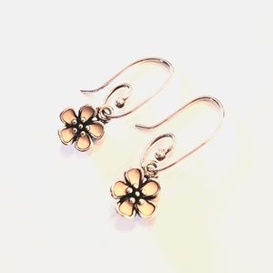 PANDORA Cherry Blossom Compose Earrings